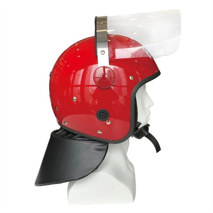 Anti Riot Helmet With Red Color
