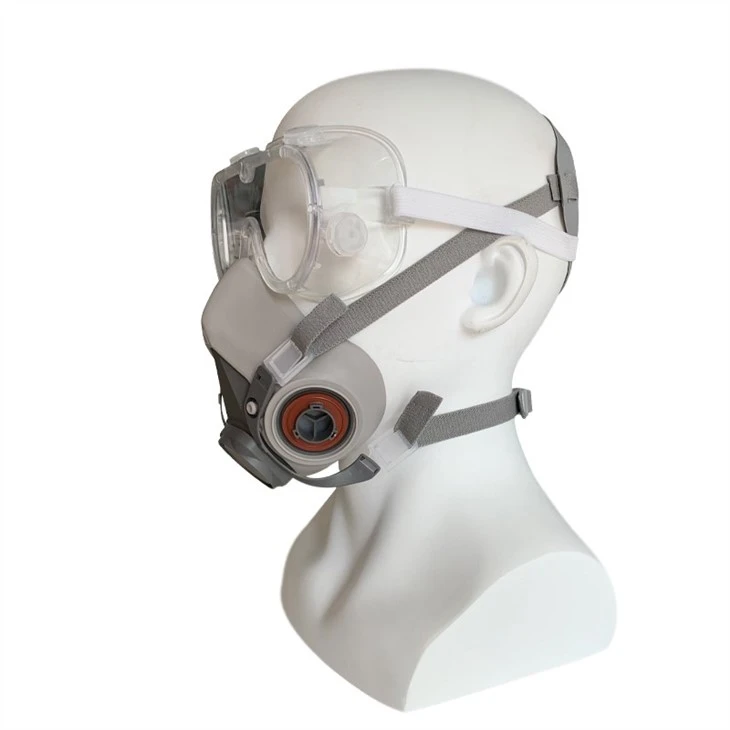 410 Self Priming Safety Filter Gas Mask For Industry Respiratory Protection