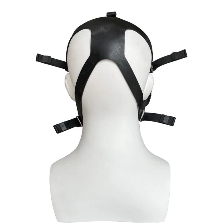 Chemical Protective Gas Mask With Double Filters