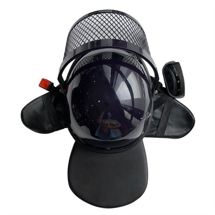Military Nepal Style Anti Riot Helmet With Steel Mask