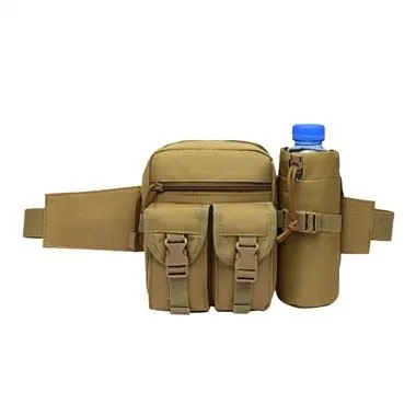 کوله پشتی تاکتیکی 800D در فضای باز کیف رنگی خاکی برای ورزش